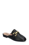 Bibi Lou Vela Horsebit-detail Slippers In Black