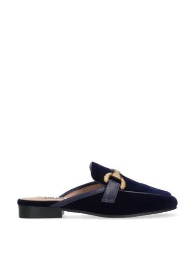 Bibi Lou Vela Loafer In Navy In Blue