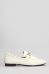 Bibi Lou Woman Loafers White Size 8 Leather In White
