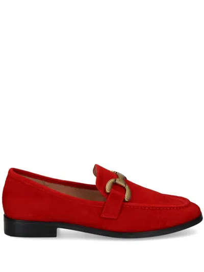 Bibi Lou Vela Loafers In Red
