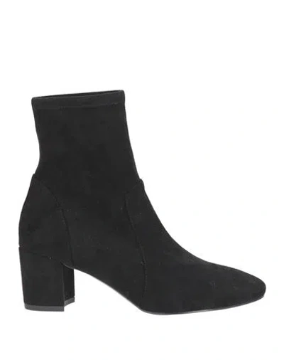 Bibi Lou Woman Ankle Boots Black Size 6 Textile Fibers