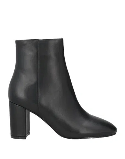 Bibi Lou Woman Ankle Boots Black Size 7 Leather