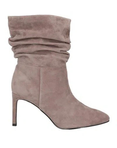 Bibi Lou Woman Ankle Boots Grey Size 8 Soft Leather
