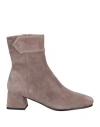 Bibi Lou Woman Ankle Boots Grey Size 8 Soft Leather