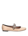 Bibi Lou Woman Ballet Flats Blush Size 7 Textile Fibers In Pink