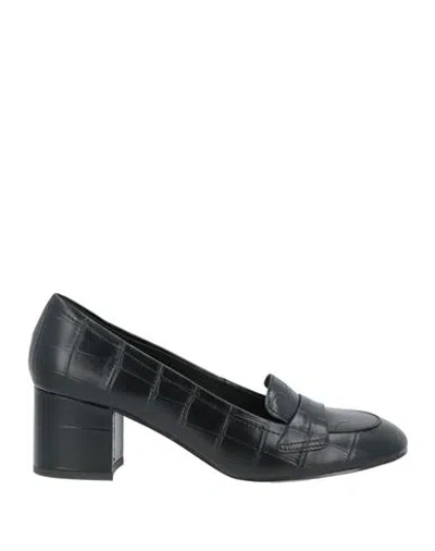 Bibi Lou Woman Loafers Black Size 6 Leather