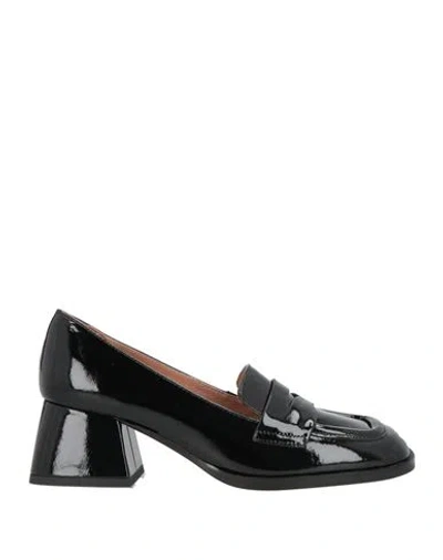 Bibi Lou Woman Loafers Black Size 8 Leather