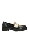 Bibi Lou Woman Loafers Black Size 8 Leather