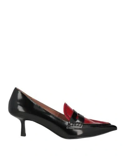 Bibi Lou Woman Loafers Black Size 7 Leather