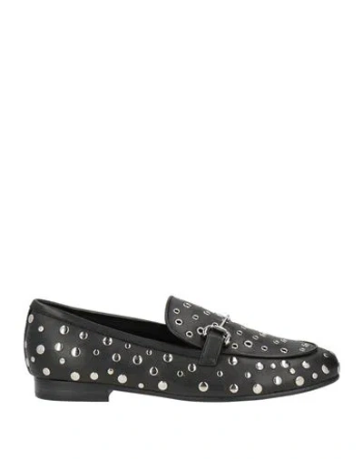 Bibi Lou Woman Loafers Black Size 9 Leather