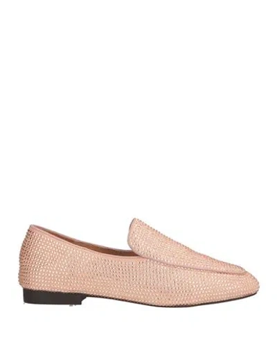 Bibi Lou Woman Loafers Blush Size 8 Textile Fibers In Pink
