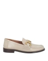 Bibi Lou Zagreb Leather Loafers In Grey