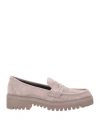 Bibi Lou Women's Marcia Loafer In Off White In Grey