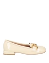 Bibi Lou Woman Loafers Off White Size 8 Leather