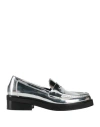 Bibi Lou Women's Jaya Loafers In Pewter In Silver