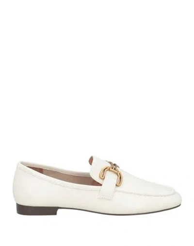 Bibi Lou Woman Loafers White Size 8 Leather