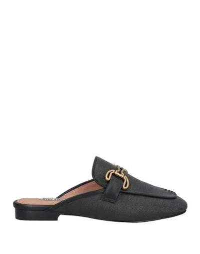 Bibi Lou Woman Mules & Clogs Black Size 7 Textile Fibers