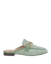 Bibi Lou Woman Mules & Clogs Sage Green Size 6 Textile Fibers