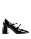 Bibi Lou Woman Pumps Black Size 6 Leather