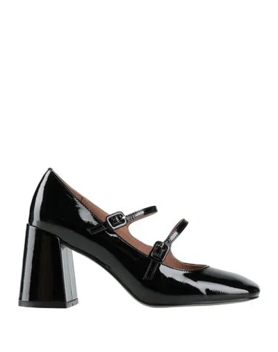 Bibi Lou Woman Pumps Black Size 6 Leather