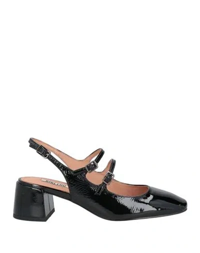 Bibi Lou Woman Pumps Black Size 8 Leather
