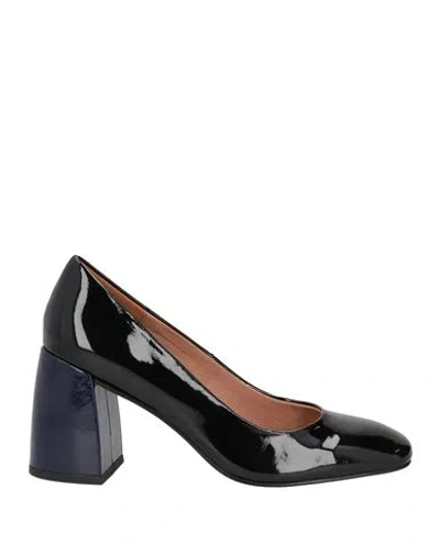 Bibi Lou Woman Pumps Black Size 8 Leather