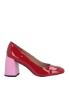 Bibi Lou Woman Pumps Red Size 8 Leather