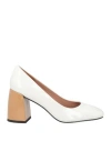 Bibi Lou Woman Pumps White Size 8 Leather In White