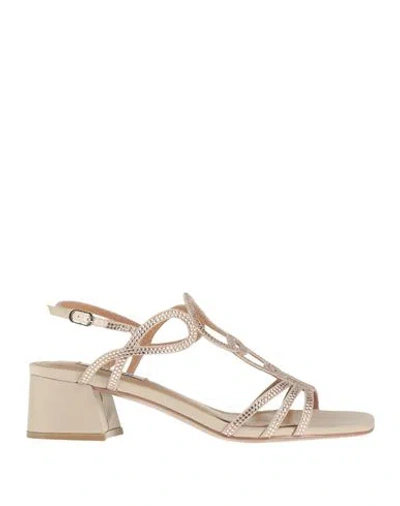 Bibi Lou Woman Sandals Blush Size 6 Textile Fibers