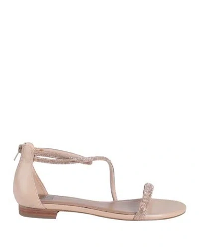 Bibi Lou Woman Sandals Blush Size 6 Textile Fibers In Pink