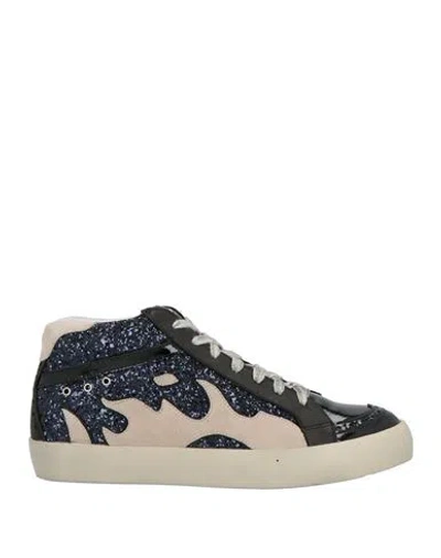 Bibi Lou Woman Sneakers Black Size 7 Textile Fibers