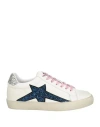 Bibi Lou Woman Sneakers Off White Size 8 Leather In Off White