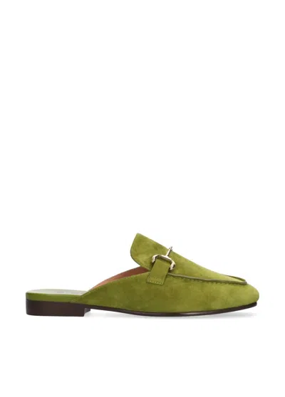 Bibi Lou Women's Ashe Mules In Olive In Green