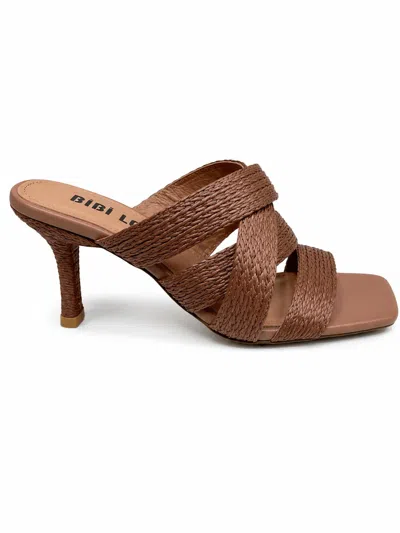 Bibi Lou Women's Belinda Leather Heel In Brown