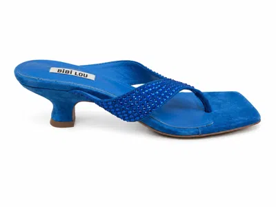 Bibi Lou Women's Bellezza Heel Sandal In Blue In Multi