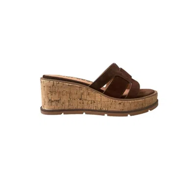Bibi Lou Women's Holly Platform Sandal In Dark Brown