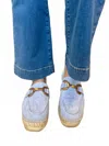 Bibi Lou Women Kid Suede Loafers In Sky Blue In Blue