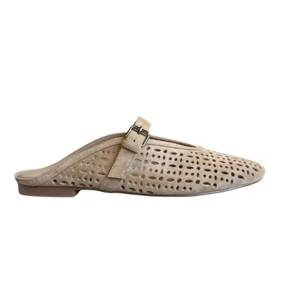 Bibi Lou Women's Maia Flat Shoes In Beige In Brown