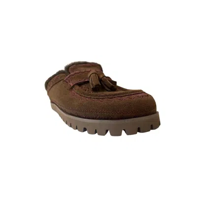 Bibi Lou Women's Mule Tassel Slippers In Brown