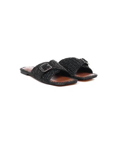 Bibi Lou Women's Priah Sandals In Black In Blue