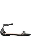 Bibi Lou Selah Sandals In Black