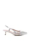 Bibi Lou 컷아웃 펌프스 In Silver