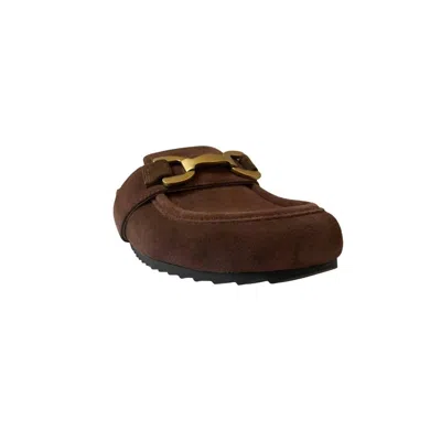 Bibi Lou Women's Slippers Cow Mule In Brown