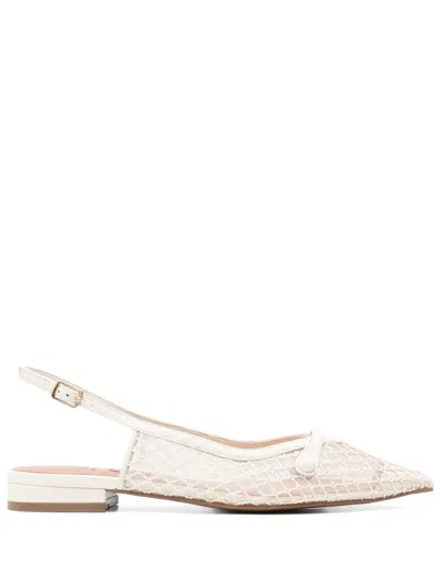 Bibi Lou Xaia Ballerina Flats In White