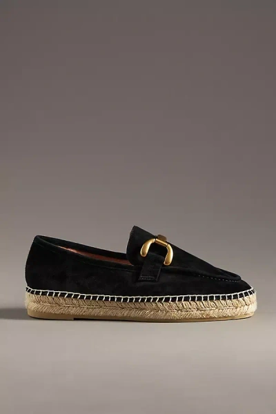 Bibi Lou Zagreb Espadrille Loafers In Black