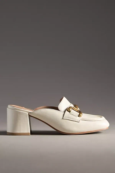 Bibi Lou Zagreb Heeled Loafers In Beige