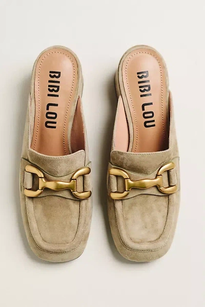 Bibi Lou Zagreb Heeled Loafers In Green
