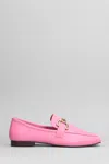 BIBI LOU ZAGREB II LOAFERS IN ROSE-PINK LEATHER
