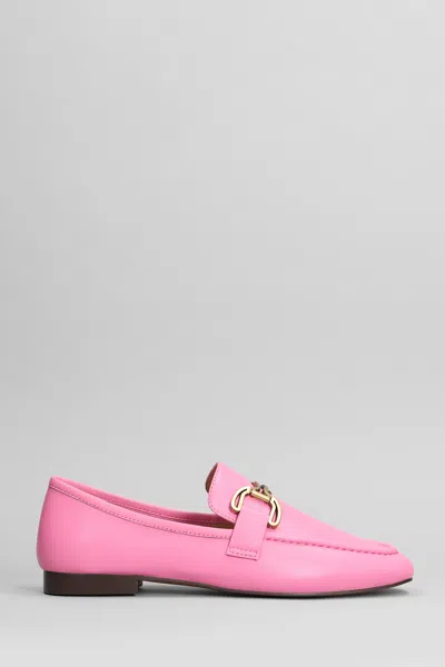 Bibi Lou Zagreb Ii Loafers In Rose-pink Leather