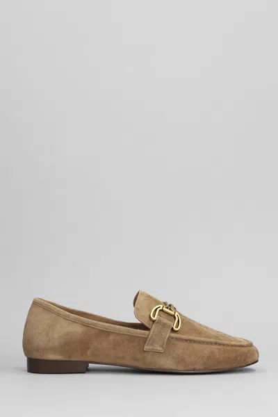 Bibi Lou Zagreb Ii Loafers In Taupe Suede